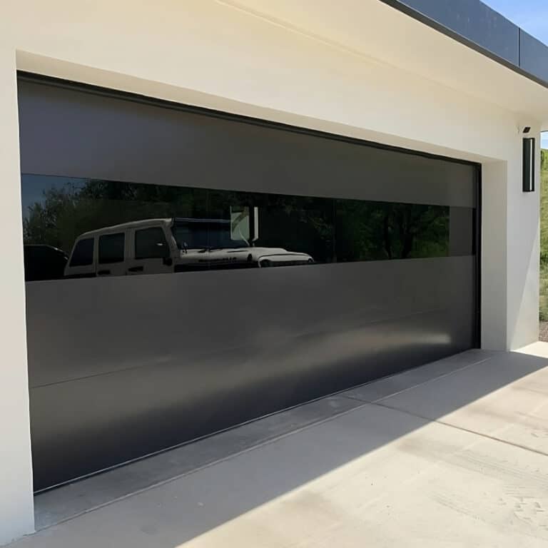 new custom residential garage door